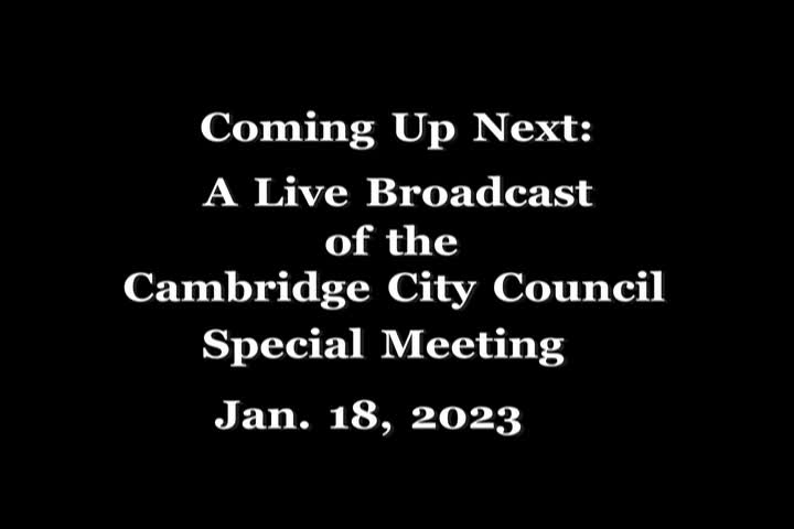 Thumbnail image for 1/18/23 City Council Meeting