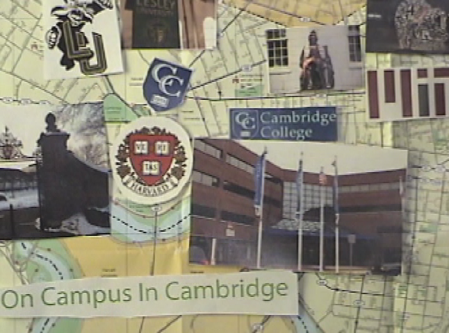 On Campus in Cambridge