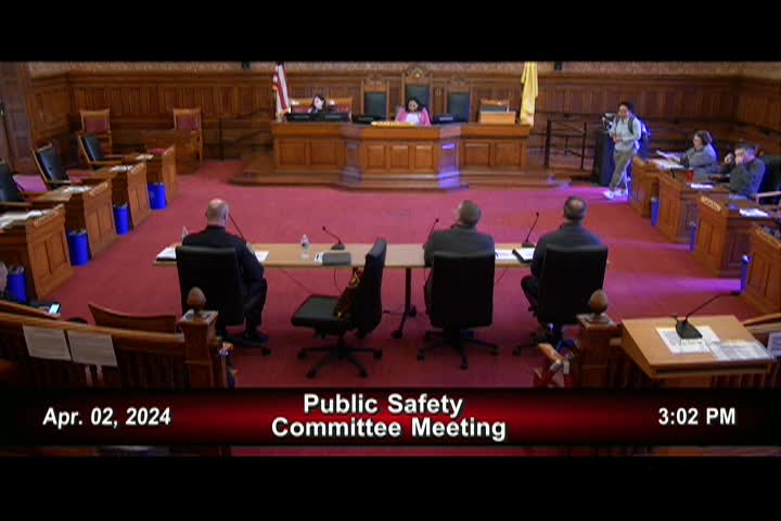Thumbnail image for 4/2/24 Public Safety Committee Meeting