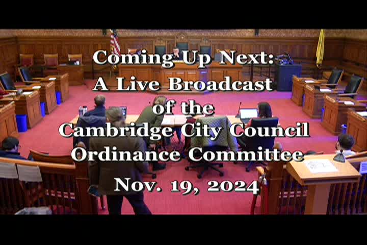 11/19/24 City Council Ordinance Meeting