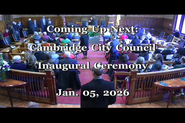 City Council Inauguration 1/5/2026