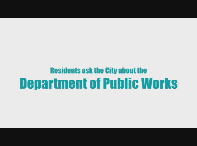 Thumbnail image for Ask the City: Public Works