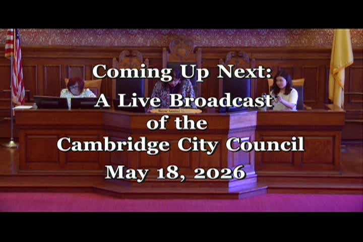 Thumbnail image for 5/18/26 City Council Meeting