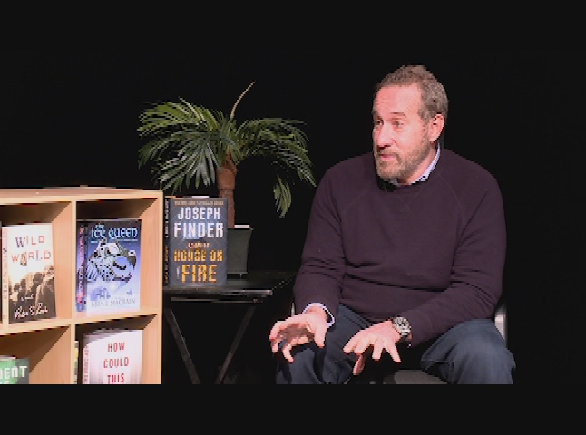 Thumbnail image for Behind the Pages - Joseph Finder - House on Fire JAN 16, 2020