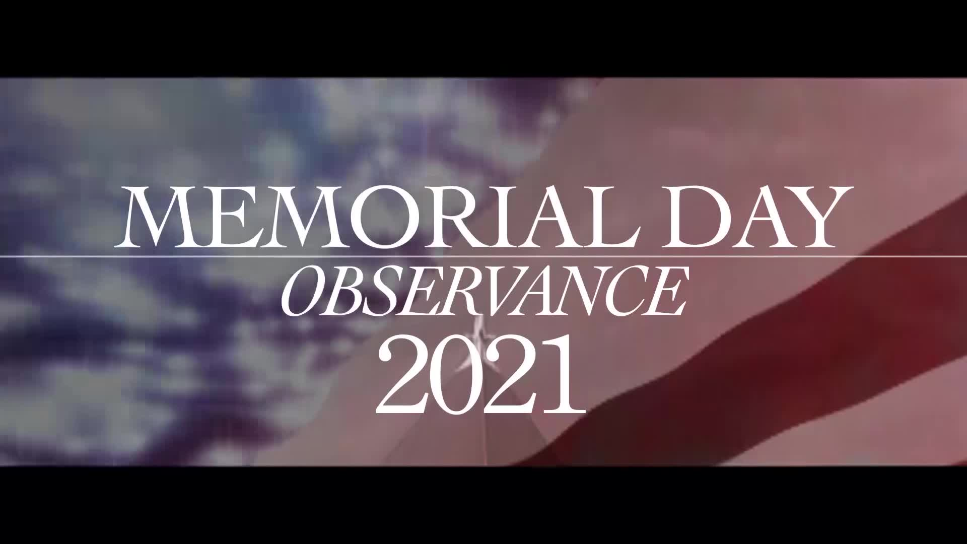 Thumbnail image for 2021 Memorial Day Observance