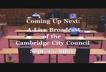 Thumbnail image for 9/13/2021 City Council Meeting