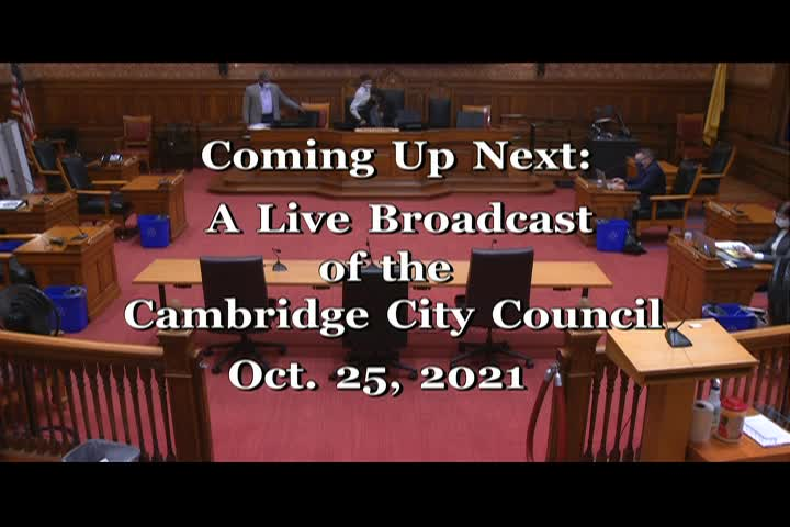 Thumbnail image for 10/25/2021 City Council Meeting