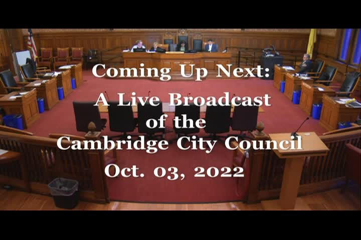 Thumbnail image for 10/3/22 City Council Meeting