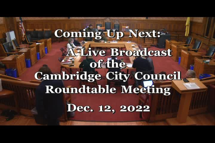 Thumbnail image for 12/12/22 City Council Meeting